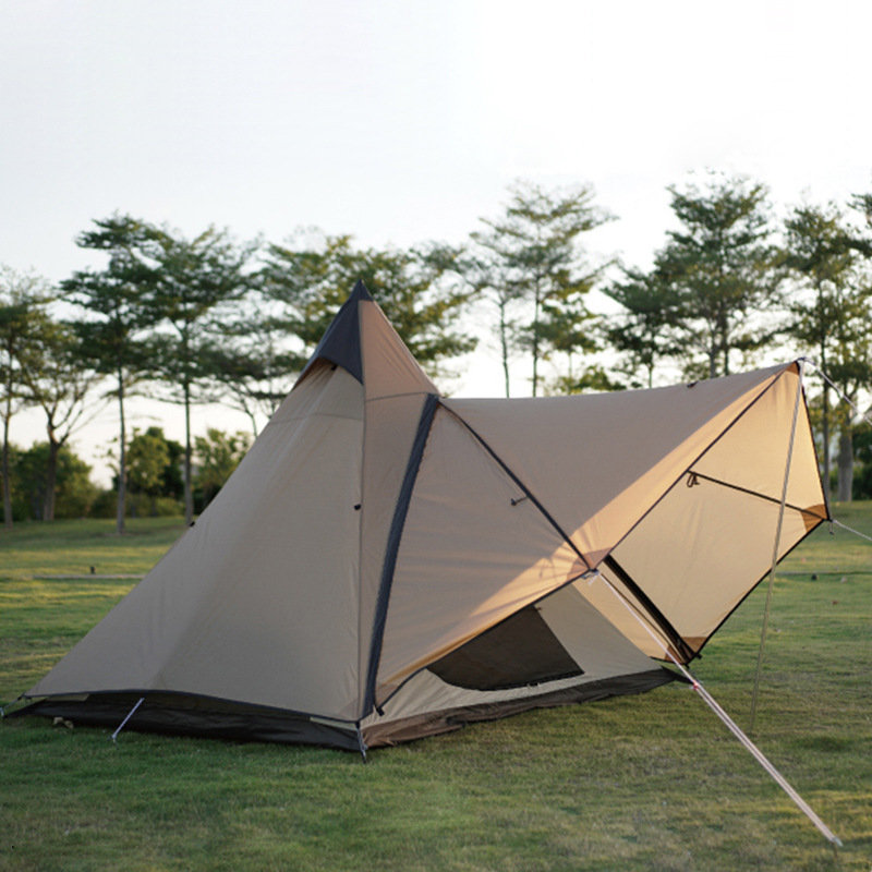 Tente pyramide anti-étanche de camping en camping léger