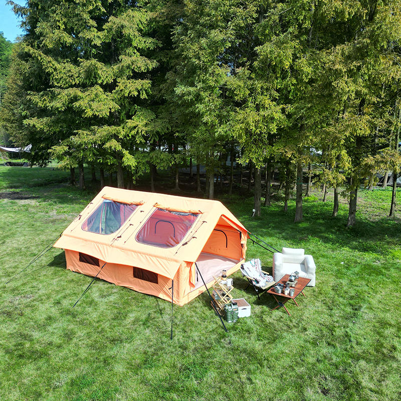Tente gonflable RBM 12 m² avec puits de lumière panoramique