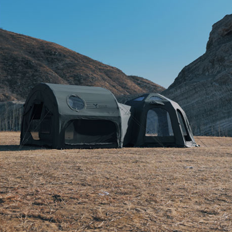 Tente de tunnel gonflable