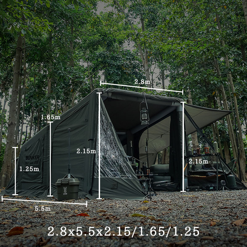 Tente gonflable Camping Outdoor Military Style